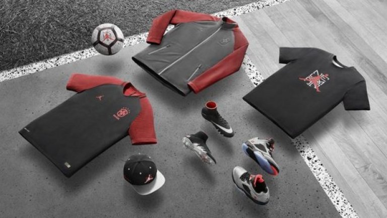 Новите обувки на Неймар - в чест на Еър Джордан