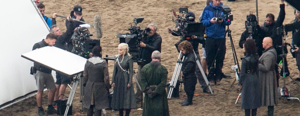 Кадри от снимките на Game of Thrones 7 в Испания