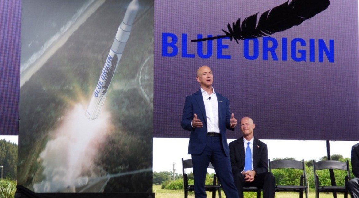 Ракетната компания Blue Origin e новата амбициозна идея на предприемача
