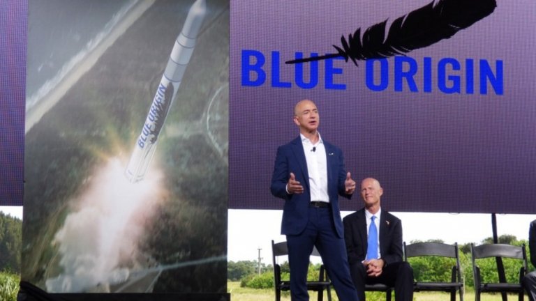 Ракетната компания Blue Origin e новата амбициозна идея на предприемача