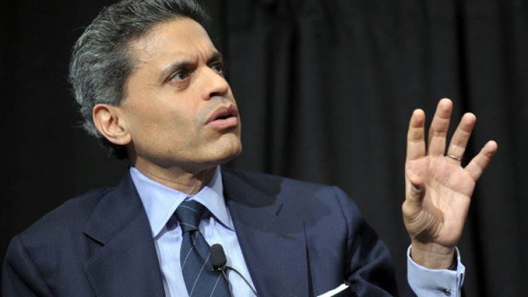 Закария е роден в Индия, но завършва Харвард, работил е за Newsweek, Time mazine, Washington post,CNN и други световни медии