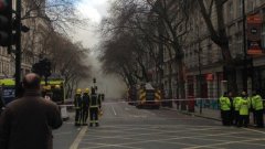 Евакуирани са 2000 души заради пожар под земята в центъра на Лондон