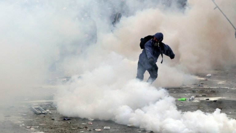 Как стачкуват гърците (фотогалерия)