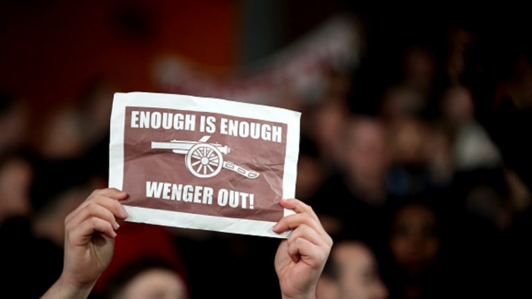 Арсен Венгер може да завърши извън топ 4 за първи път в кариерата си като мениджър на Арсенал