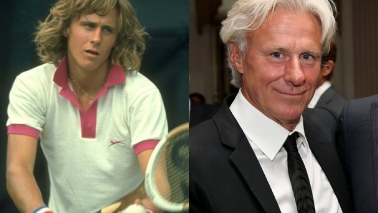 Бьорн Борг, 58, печели 11 титли от Големия шлем по време на незабравимата си кариера.