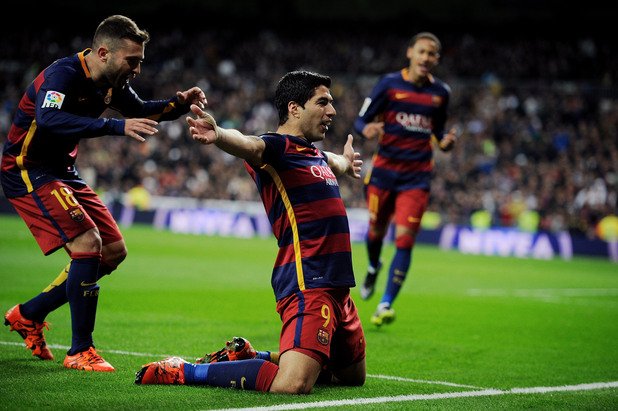 2. Луис Суарес, Барселона
Уругваецът има средно по един гол на мач през този сезон и е движеща сила на каталунците.