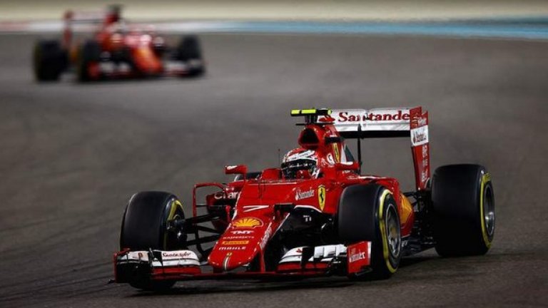 Кими Райконен се качи на подиума в Абу Даби