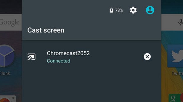 За потребителите на Chromecast от Google досега имаше официално приложение, което позволява медия от всяко устройство с Android 4.4.2 или по-нов да бъде прехвърлена към Chromecast устройството и съответно пусната на телевизора. С новата система тази функционалност вече е вградена в софтуера. Просто отваряте таскбара и натискате "Cast screen"иконата, откъдето се свързвате с устройството. 