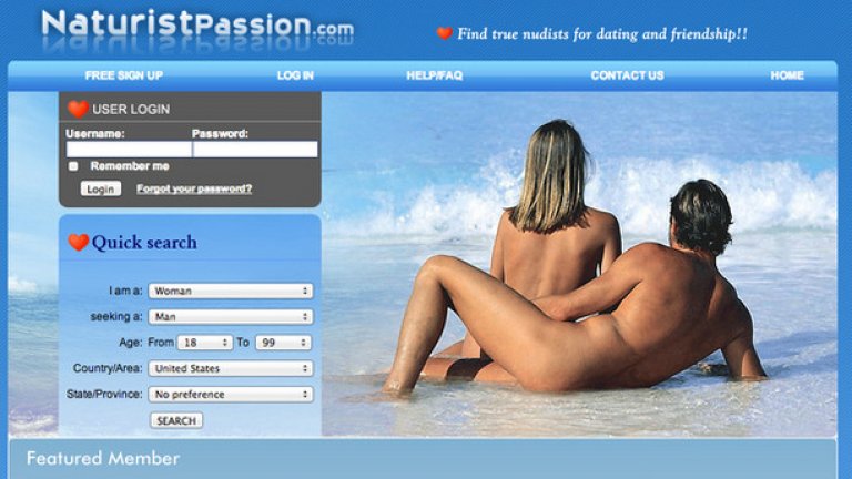 NaturistPassion.com - "Открийте истински нудисти за любов и приятелство"