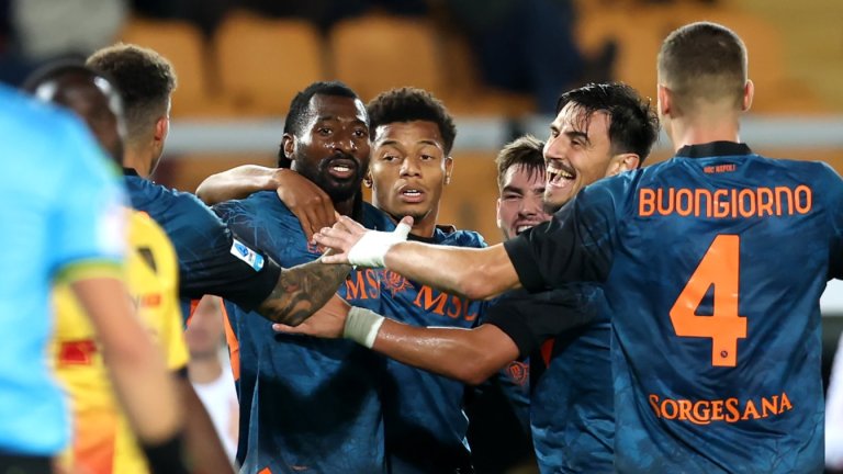 Наполи натрупа преднина на върха, Милан взе точка с един точен удар