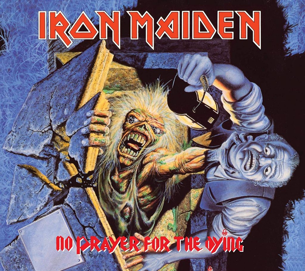 Iron Maiden – No Prayer For The Dying (1990)

Тук се очаква да бъде посочен някой от двата албума на Maiden с Блейз Бейли като вокалист вместо Брус Дикинсън. Но да не забравяме No Prayer For The Dying, провален опит на британците за завръщане към корените.
Албумът включва забавно глуповатата Bring Your Daughter... to the Slaughter, която все още е единственият сингъл на Maiden, достигал №1 във Великобритания. Но No Prayer For The Dying си остава най-разочароващото издание на легендите, в което композициите просто не отговарят на нивото им и липсват запомнящи се мотиви и завладяващи бийтове.