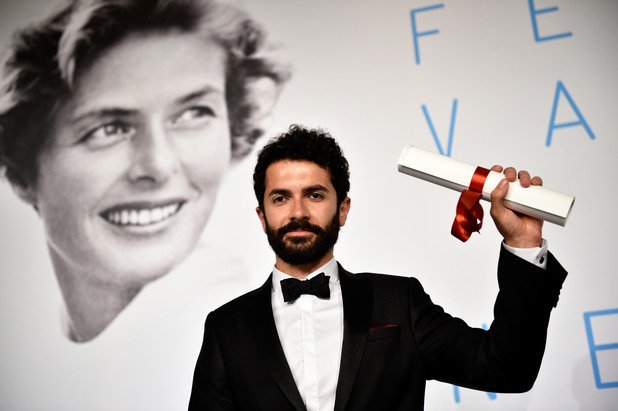  Director Ely Dagher, winner of the Palme d'Or for his short film ' Waves '98' attends the Palm D'Or Winners 
