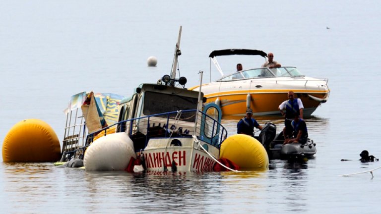 Корабът "Илинден"  удави 15 български граждани през 2009 г.