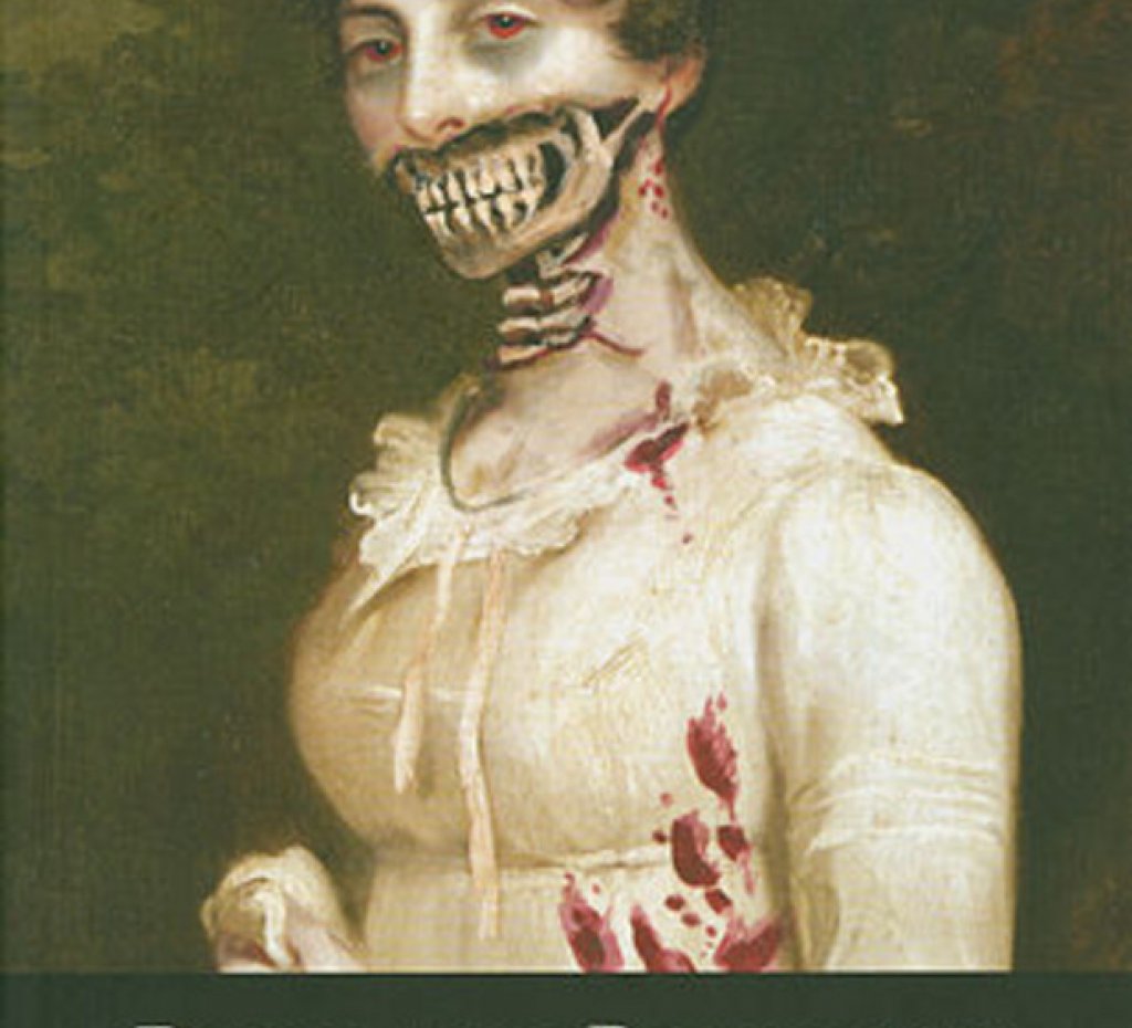 Корицата на "Гордост и предразсъдъци и зомбита" е зомбифицирана версия на тази от класиката на Джейн Остин. Смелият и широко критикуван роман се появява на американския пазар през 2009 г. 