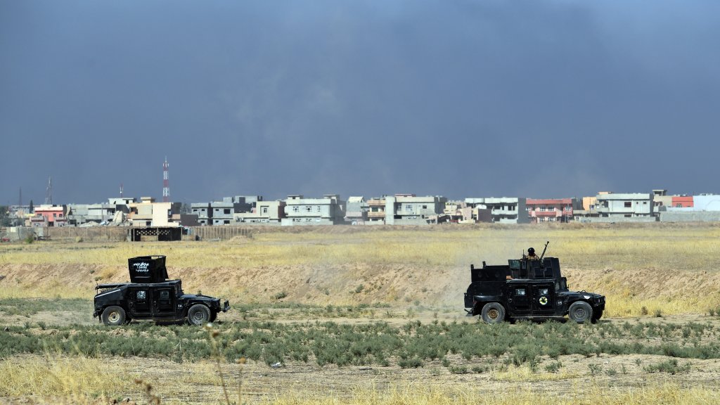 Joint Forces Battle To Retake Iraqi City Of Mosul From ISIS