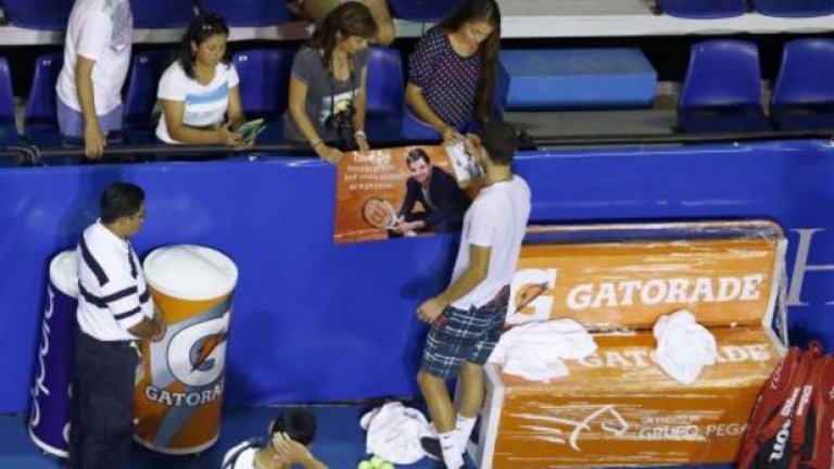 Григор и Мария предизвикаха голям интерес в Акапулко