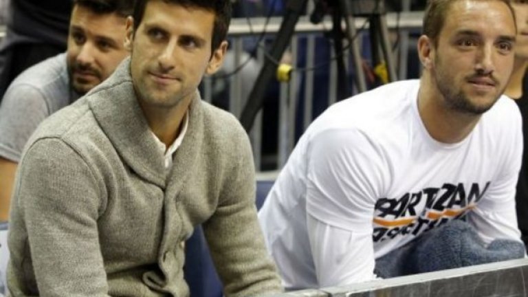 Джокович и Троицки в "Пионир".