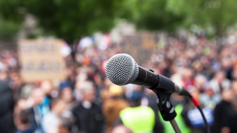 Протестите са за новините и все ще се намери някой за контрапротест.