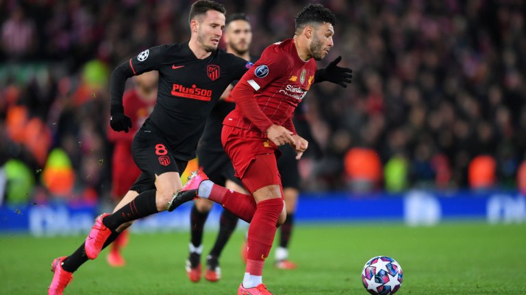 Алекс Окслейд-Чембърлейн направи голям мач, който обаче завърши злощастно за Ливърпул