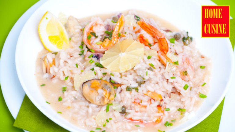 Ризото с морски дарове