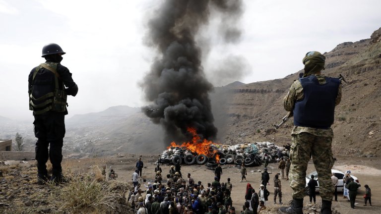 В нея са обсъждани плановете за нападението над хутите (снимката е архивна)