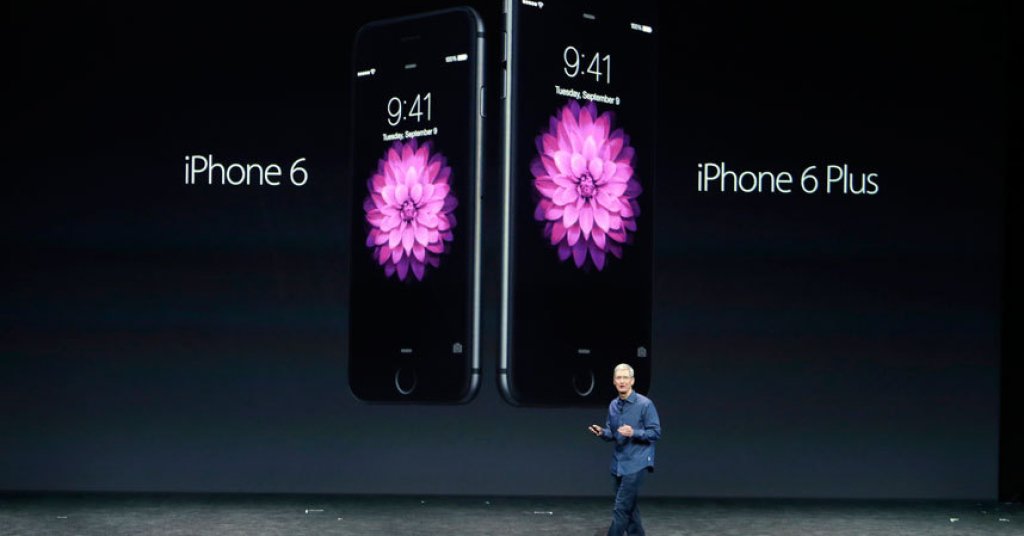 Тим Кук представи iPhone 6 и 6Plus в Калифорния