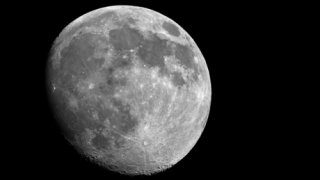Moon Over Morro Bay CA 30Oct2009