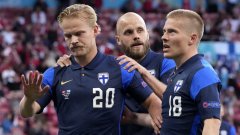 Йоел Поянпало не се израдва на гола си от уважение към феновете на Дания след случилото се с Кристиан Ериксен