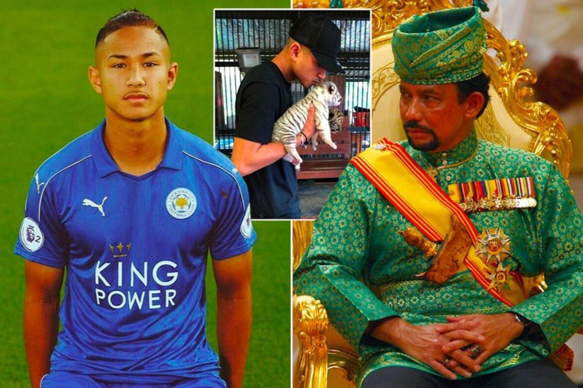 Бащата на Фаик - Джефри, който е принц на Бруней, има "само" 10 милиарда долара.