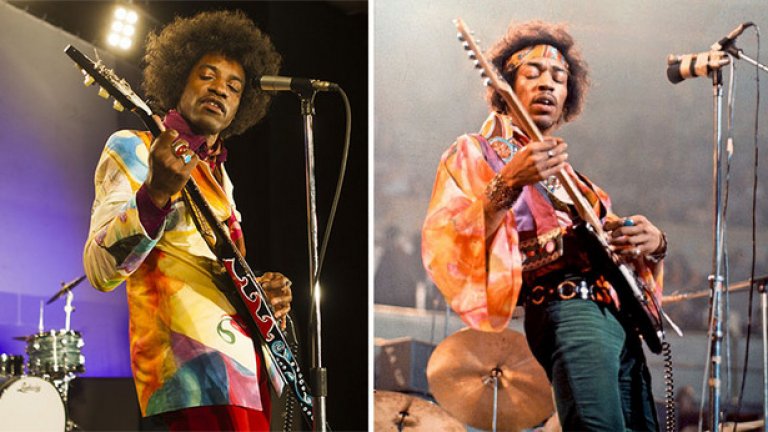 Андре 3000 като Джими Хендрикс в  Jimi: All Is By My Side (2013)