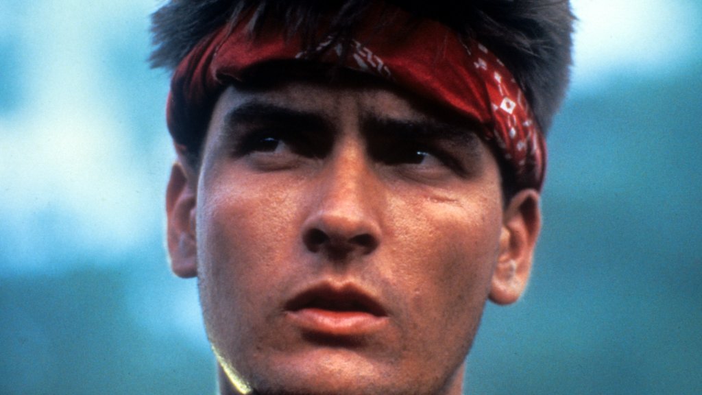 Charlie Sheen In 'Platoon'