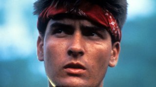 Charlie Sheen In 'Platoon'
