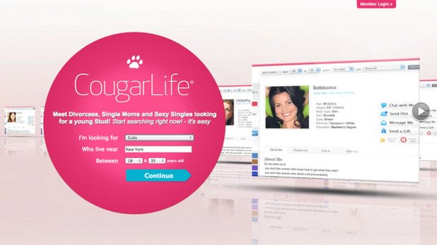 CougarLife.com е за жените, търсещи млади момчета