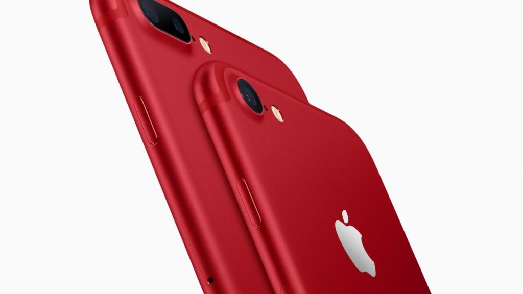 червен айфон, iphone red