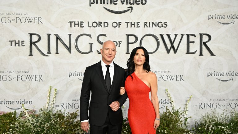 Бъдещите господин и госпожа Безос.