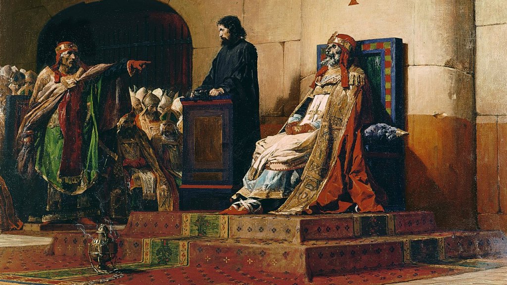 Jean_Paul_Laurens_Le_Pape_Formose_et_Etienne_VI_1870