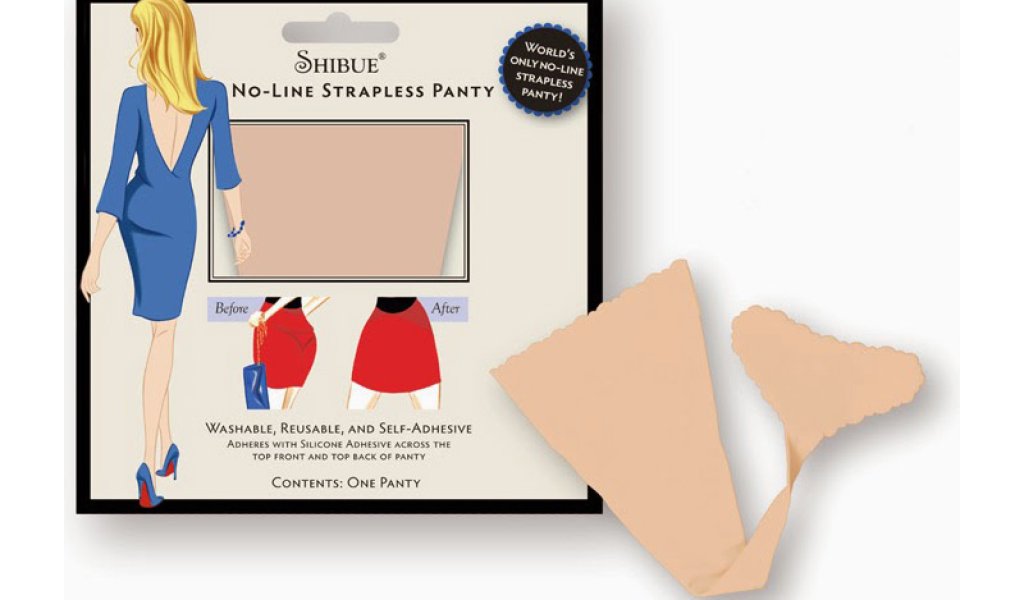 shibue strapless panties beige IIHIH