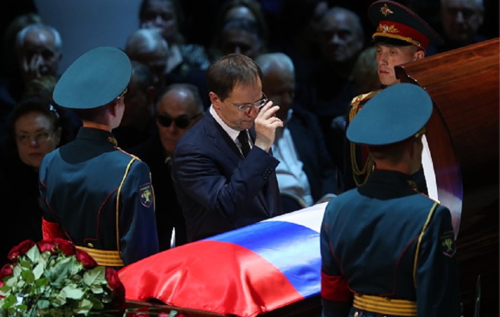 Moscow bids farewell to Russian singer and lawmaker Iosif Kobzon