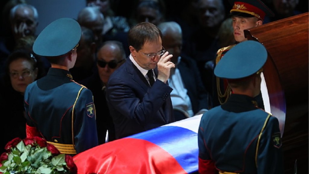 Moscow bids farewell to Russian singer and lawmaker Iosif Kobzon