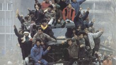 Революцията в Букурещ, която започва на 21 декември 1989 година