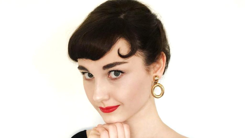 audrey hepburn lookalike