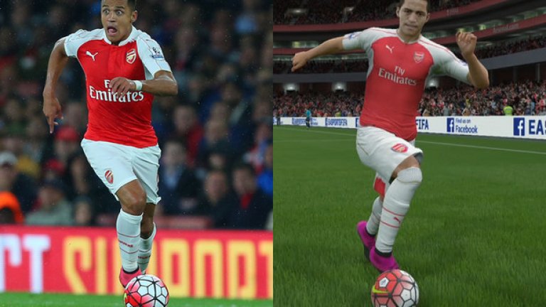 25. Алексис Санчес - 86