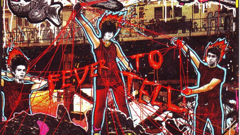 Fever to Tell (2003)
Yeah Yeah Yeahs
А-ха, а-ха, а-ха, ахххх! Бавните парчета ("Maps" звучи по радиото) на албума на YYY са повече като водни препятствия в 37-минутния изпълнен с пот спринт. Карън О + барабани + китара дава ефекта на пъхане на езика в контакта, но е по-лесно да танцувате на фона на нейния звук.
Номинация от Карън О: "They Threw Us All in a Trench and Stuck a Monument on Top на Liars. С екстремни, абсурдистки парчета, за мен той беше перлата в короната на нюйоркската музикална сцена на границата на двете хилядолетия. Тогава го гледахме със съмнение, но сега съм сигурна, че изживявахме момент на просветление."