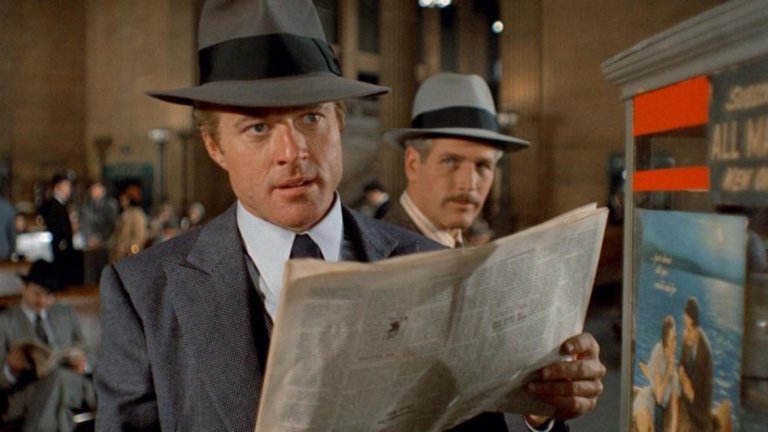 "Ужилването" / The Sting (1973) 

Нюман и Редфорд - доказано добра комбинация. Двамата влизат в образите на професионални измамници, които в пика на Голямата депресия решават да изиграят мафиотски бос, без той да разбере в какво се е забъркал. Комедията печели 7 награди "Оскар", Редфорд е номиниран за най-добър актьор, а "Ужилването" е включено в топ 100 на най-великите филмови сценарии на всички времена, според професионалната гилдия на сценаристите.