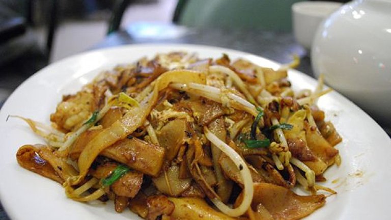 Оризови спагети по малайзийски или Char Kway Teow