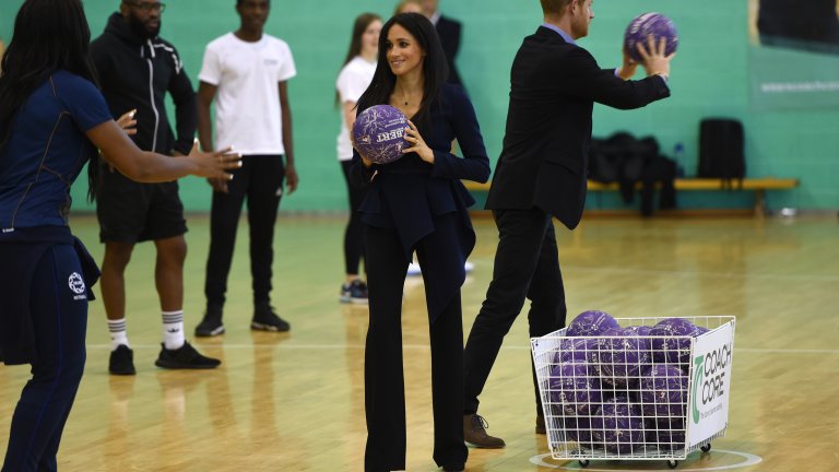 The Duke And Duchess Of Sussex Attend The Coach Core Awards