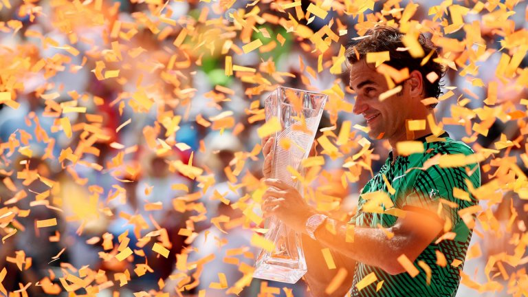 Вълшебната година за Роджър Федерер продължава