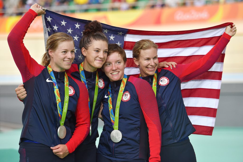 Cycling: 31st Rio 2016 Olympics / Track Cycling: Women's Team Pursuit Finals