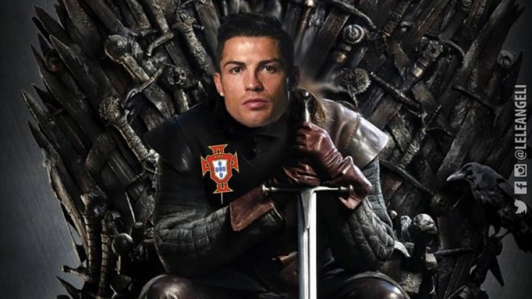 Роналдо седна на европейския трон