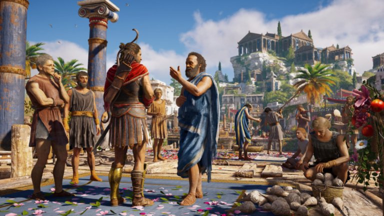 Assassin's Creed Odyssey (5 октомври/PC, PS4, Xbox One)

След като възроди поредицата с Origins миналата есен, Ubisoft има доста сериозни амбиции за следващата част на Assassin's Creed. Odyssey ще ви пренесе в Древна Гърция, ще постави повече акцент върху ролевите елементи в сравнение с предишните игри, ще съдържа опции за диалог, допълнителни куестове и множество възможни завършеци на историята. Геймърите ще могат да изберат пола на главния герой, ще можете и да развивате романтични взаимоотношения с персонажи и от двата пола, независимо дали решите да играете като Алексиос или Касандра. 

Героят започва играта като наемник и потомък на спартанския крал Леонидас I. Завръщат се военноморските битки, а конфликтът между Атина и Спарта е представен чрез специална военна система, която позволява на играчите да сключват договори с наемници и да участват в различни мащабни битки срещу враждебни фракции.